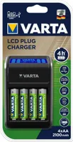 AKULAADIJA VARTA LCD PLUG 4XAA 2100MAH 