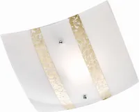 PLAFOON TRIO NIKOSIA E27 40W VALGE/KULD