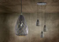 LAELAMP TRIO ONYX 3XE27 42W ANTRATSIIT/KULD