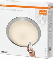 PLAFOON TRAY SPARKLE OSRAM 60W LED 3300LM 2700-6500K PULT 