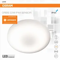PLAFOON SENSOR SILARA OSRAM 22W LED 1800LM 3000K IP44 400MM 
