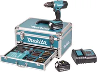 AKUTRELL MAKITA DDF453 18V 2X3,0AH + 96 TARVIKUT KOHVRIS