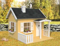 MÄNGUMAJA PALMAKO OTTO 157X233X219CM 3,6M²