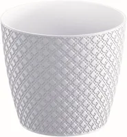 LILLEPOTIÜMBRIS PROSPERPLAST ORIENT PLASTIK Ø16CM VALGE