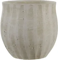 ÜMBRISPOTT MICA DECORATIONS MIRA Ø31X29CM OFF WHITE