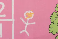 VAIP 4LIVING HYPPY 100X150CM ROOSA