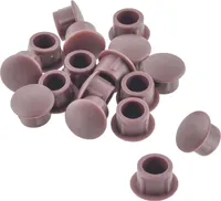 KATTEKORK SUKI Ø4MM PLASTIK PRUUN 20TK PAKIS