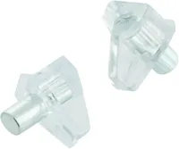 RIIULIPLAADI TUGI SUKI Ø6MM PLASTIK LÄBIPAISTEV