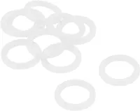 SEIB SUKI Ø19/15MM PLASTIK VALGE 12TK PAKIS