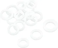 SEIBI KOMPLEKT SUKI Ø9X15-13X19MM PLASTIK VALGE 18TK PAKIS