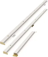 LENGIKOMPLEKT SWEDOOR MANTEL VALGE 92MM 8X20