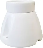 LAMBIPESA FENDE E27 KERAAMILINE VALGE PINNAPEALNE