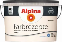SEINAVÄRV ALPINA FARBREZEPTE 2,5L MUSCHELWEIß MATT