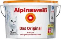 SEINA- JA LAEVÄRV ALPINA ALPINAWEISS DAS ORIGINAL 4L VALGE MATT