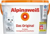 SEINA- JA LAEVÄRV ALPINA ALPINAWEISS DAS ORIGINAL 10L VALGE MATT