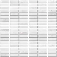 KLAASMOSAIIK LINTMAN MID0051 30X30CM VALGE