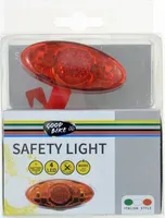 PUNANE HOIATUSTULI GOOD BIKE 4SAFETY 4 LEDI, 4 REŽIIMI