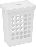 PESUKORV PLAST TEAM SPRINGFIELD RECTANGULAR 33L VALGE