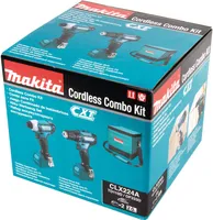 COMBOKIT MAKITA CLX224A 12V MAX; 2X2,0 AH LI-ION (DF333D + TD110D)