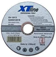 LÕIKEKETAS XTLINE INOX 125X1,0X22MM 