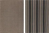 KÖÖGIRÄTIKUD MAKU 50X70CM PUUVILL/POLÜESTER BEEŽ/MUST 2TK