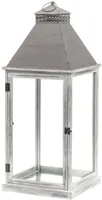 LATERN 4LIVING TUISKU 31X31X77,5CM VALGE/HALL