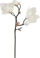 KUNSTLILL MICA DECORATIONS MAGNOOLIA 61CM VALGE