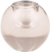 KLAASIST ANTIIKKÜÜNLA ALUS ÜMAR PALL RASTELI 7,5X7,3CM