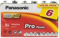 PATAREI PANASONIC PRO POWER 6LR61PPG/6BB 9V 6TK