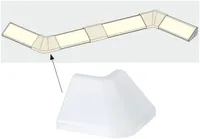 RIBAVALGUSTI PAULMANN PROFIILI VÄLISNURK DELTA SATIIN 2TK PAKIS 