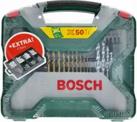 PUURIDE JA OTSIKUTE KOMPLEKT 50-OSA + 173-OSA EHITUSTARVIKUID BOSCH