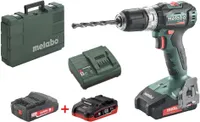 AKULÖÖKTRELL METABO BS 18 L BL HARJAVABA 18V 2X2,0AH+3,5AH LIHD