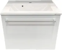 VALAMUKAPP BALTECO FORMA 60X46X46CM VALGE KÕRGLÄIGE