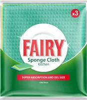 NÕUDEPESULAPP FAIRY SPONGE CLOTH 3TK PAKIS
