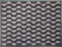 PORIMATT MEREJÄLJED LILLA 60X80CM 100% POLÜAMIID