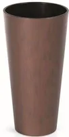 LILLEPOTT PROSPERPLAST TURBUS SLIM CORTEN 40CM TERAS