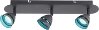KOHTVALGUSTI WIZ GEMINI 3X3W LED 300LM MUST