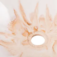 VALAMU GEMLOOK 437 Ø40X13CM KUNSTLIK VAIK KULDNE-VALGE