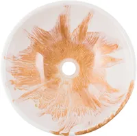 VALAMU GEMLOOK 437 Ø40X13CM KUNSTLIK VAIK KULDNE-VALGE