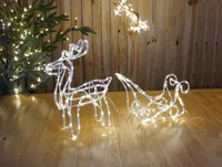 JÕULUVALGUSTUS 3D PÕHJAPÕDER SAANIGA LED