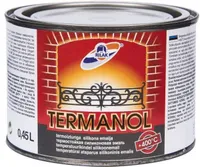 VÄRV TERMANOL EMAIL 400°C MATT MUST 0,45L