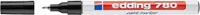 VÄRVIMARKER EDDING PERMANENTE 780 MUST 0.8MM