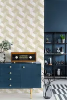 TAPEET GRANDECO JUNGLE FEVER JF3301 ROMB KULDNE