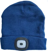 MÜTS LED LAMBIGA USB LAETAV SININE