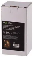 JÕULUVALGUSTUS ECO BRIGHT SISE 100LED, IP44 SOE VALGE 9,9M 