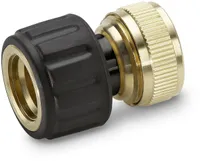 VOOLIKU ÜLEMINEK KÄRCHER 3/4" MESSING AQUA STOP