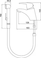 VALAMUSEGISTI NOVASERVIS METALIA 56015.0 BIDEEDUŠIGA KROOM