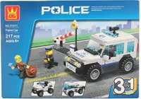 MÄNGUKLOTSID 3IN1 POLITSEI 217TK