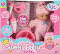 MÄNGUASI NUKK 25CM AKSESSUAARIDEGA