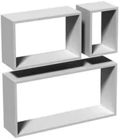 RIIULIKOMPLEKT DOMAX VALGE RISTKÜLIK